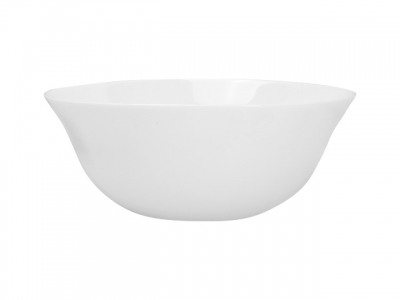 Салатник стеклокерамический, 205 мм, круглый, серия SNOWFALL (Снегопад), DIVA LA OPALA (Sovrana Collection)