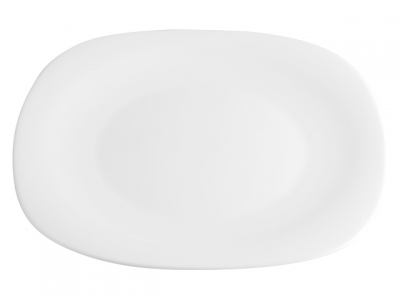 Тарелка обеденная стеклокерамическая, 278 мм, квадратная, серия QUADRO (Квадро), DIVA LA OPALA (Quadra Collection)