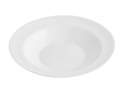 Тарелка глубокая стеклокерамическая, 203 мм, круглая, серия Ivory (Айвори), DIVA LA OPALA (Collection Ivory)