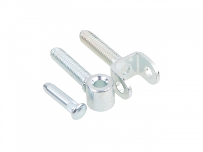 Петля ввертная ПВв1 1,25мм, цинк STARFIX (с резьбой под металл)