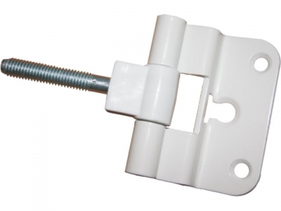 Петля ввертная дверная FT-65, белая STARFIX