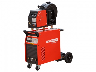 Полуавтомат сварочный HDC Kansas 350 (380В, MIG/MAG/FLUX/MMA, евроразъем)