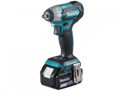 Аккум. ударный гайковерт MAKITA DTW 180 RFE в чем. (18.0 В, 2 акк., 3.0 А/ч Li-Ion, посадочн. квадрат 3/8 ", 180 Нм, вес 1.2 кг)