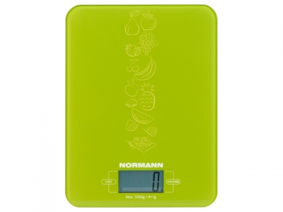 Весы кухонные ASK-269 NORMANN (5 кг, стекло 3 мм, дисплей 45х23 мм)