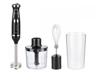 Блендер погружной AHB-472 NORMANN (750 Вт, регул.скор., венчик, измельчитель, стакан)