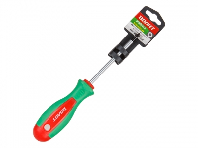 Отвертка "+" №2 100мм PZ ВОЛАТ (крестовая Pozidrive, двухкомп. рукоятка)