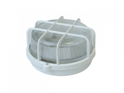 Светильник НБП круг/белый/решетка, 60Вт, IP53 (01-60-003) Юпитер (1хЕ27) (ЮПИТЕР)