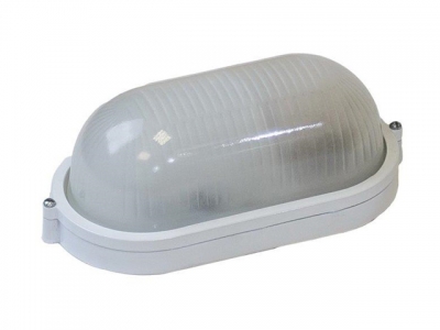 Светильник НБП овал/белый, 60Вт, IP54 (04-60-001) Юпитер (1хЕ27, банник) (ЮПИТЕР)