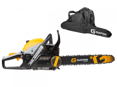 Бензопила Gunter MSH-4505 шина 40 см (16), 3/8" LP, 1,3 мм, 57 зв. (2.20 кВт, 2.95 л.с., 45 см3, вес 7 кг)