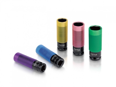 Головка ударн. 1/2" 17мм для литых дисков TOPTUL (KABP1617) (Длина - 86 мм)