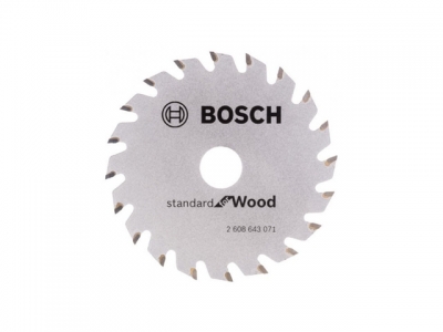 Диск пильный 85х15 мм 20 зуб. по дереву STANDARD FOR WOOD BOSCH (твердоспл. зуб)