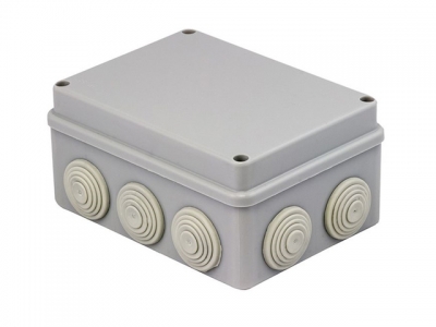 Коробка распаечная ОП 150х110х70мм, 10 мембр. вх. IP55 ЮПИТЕР