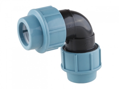 Колено 40 AV Engineering (Компрессионные фитинги для полиэтиленовых труб)