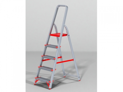 Лестница-стремянка алюм. проф. с широкой ступенью 103 см 5 ступ. 5,1кг NV500 Новая Высота (макс. нагрузка 225кг)