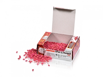 Отрава от грызунов (зерновая приманка), 100 г,  HELP